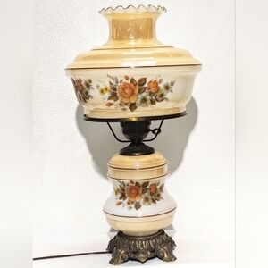 Vintage Hurricane Lamp & Night Light